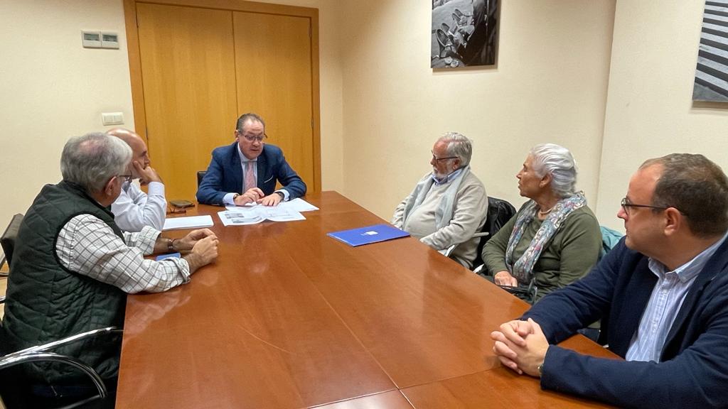 Reunion con los vecinos de la zona