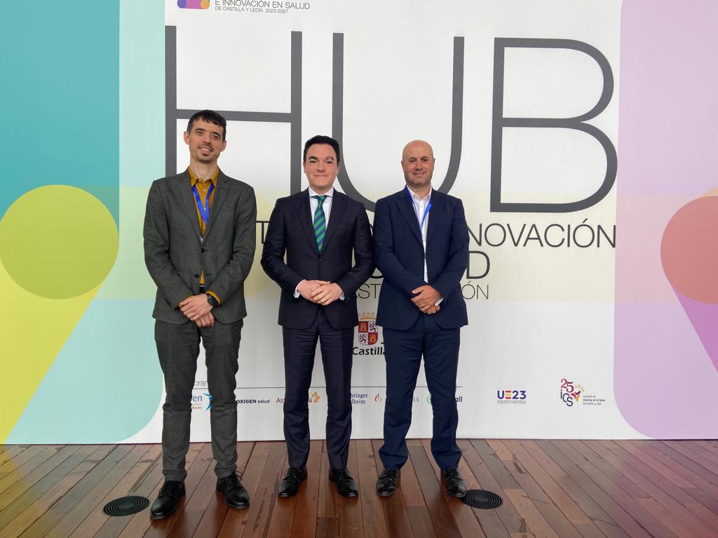 ABIOINNOVA  presente en el  HUB Investigacion e Innovacion en Salud de Castilla y Leon