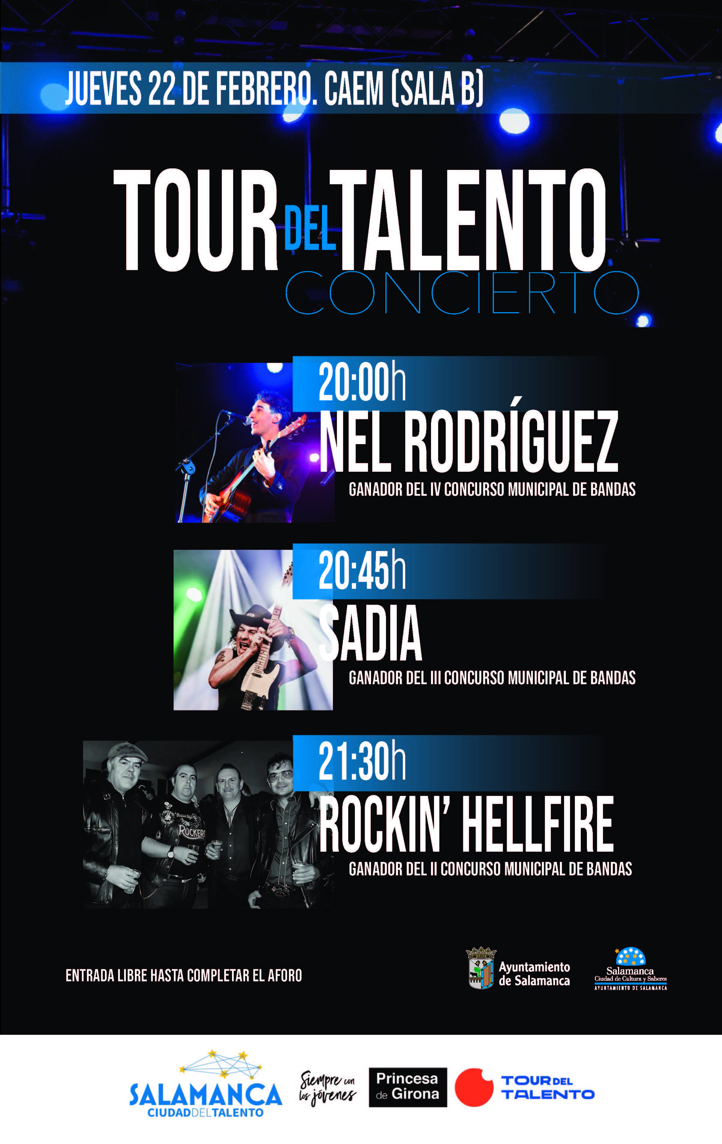 Nel Rodriguez  Sadia y Rockin  Hellfire en concierto dentro del programa del Tour del Talento