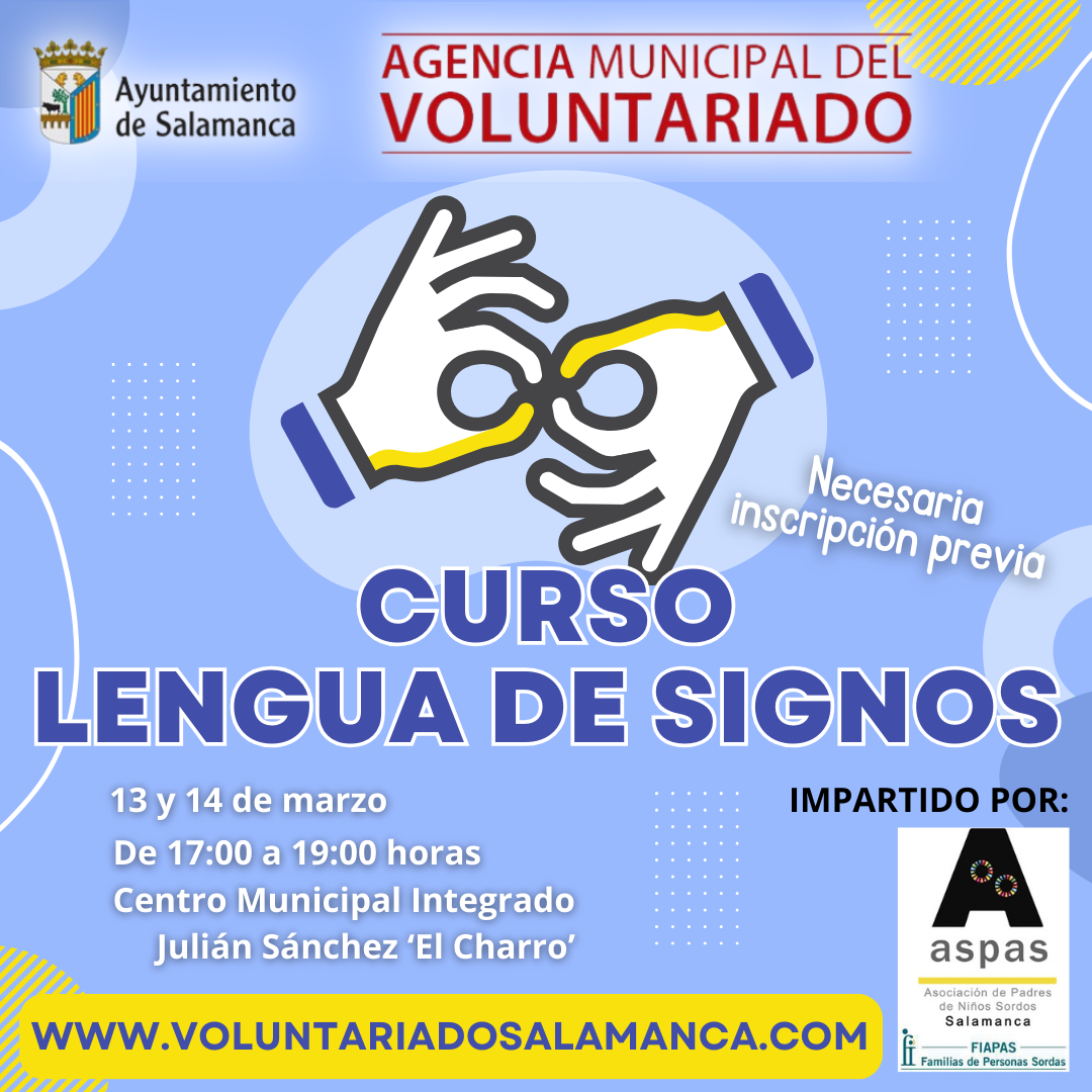 Curso de formacion en lengua de signos