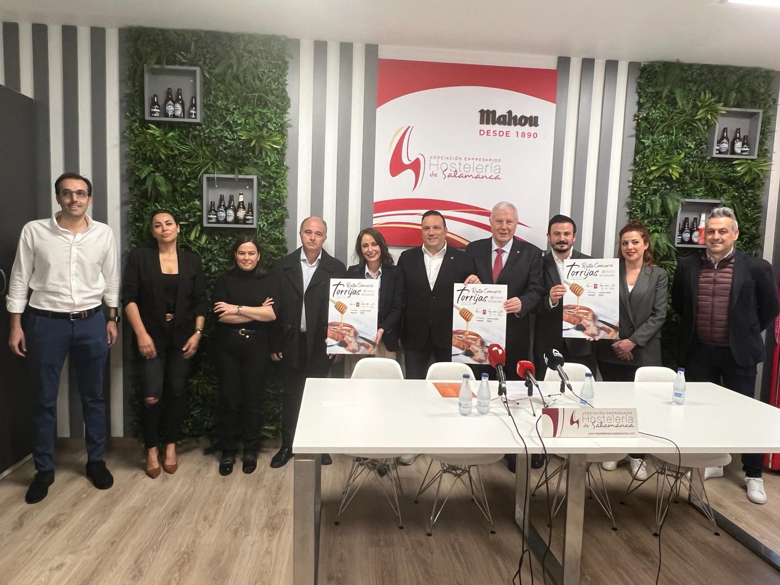 Presentacion de la la VII  Ruta   Concurso de Torrijas de Salamanca y Provincia 2024