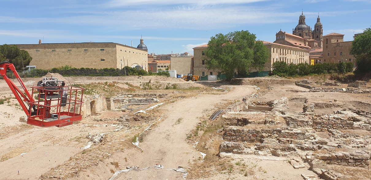 Estado actual de las obras en el solar del Botanico