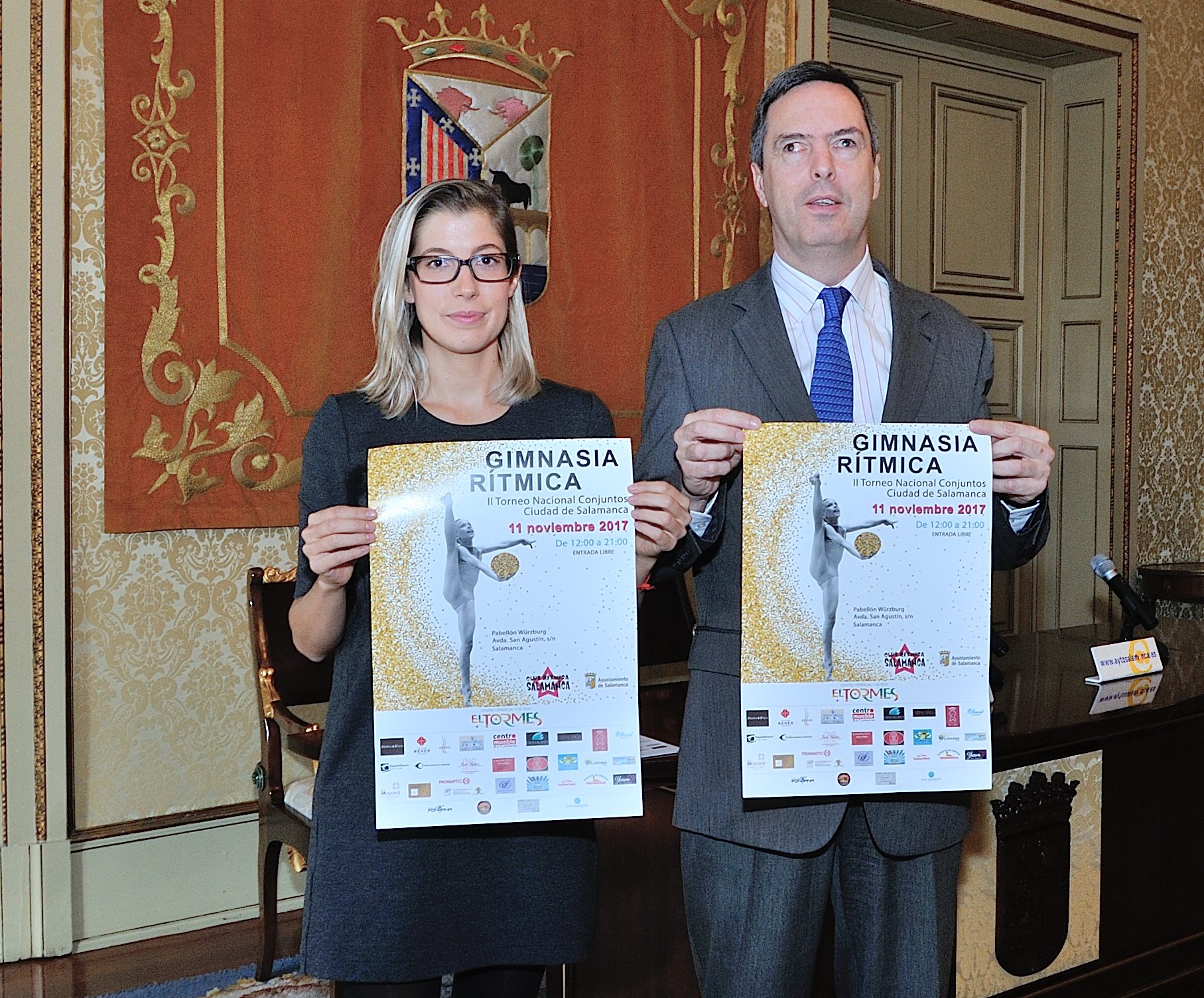 Organizado por el Club Ritmica Salamanca  en colaboracion con el Ayuntamiento