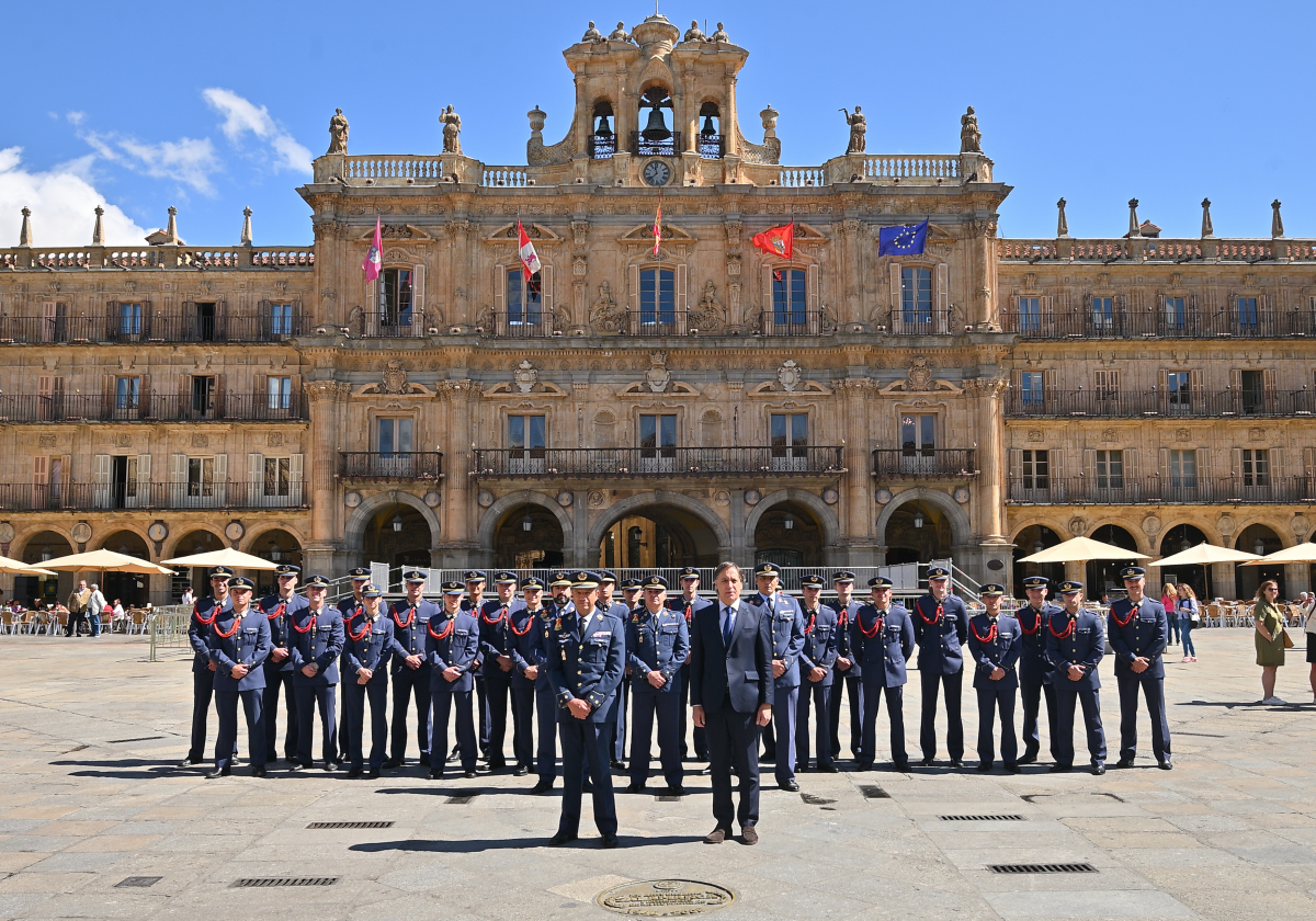 Recepcion de la 73 promocion de la Academia General del Aire de Matacan