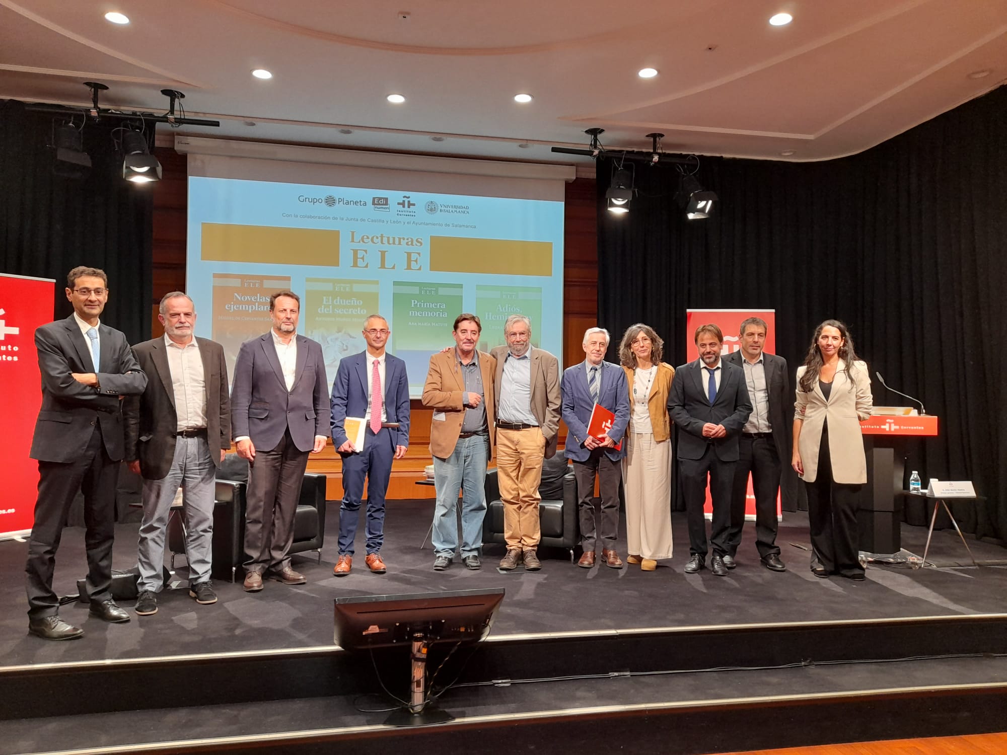 Presentacion en el Instituto Cervantes de la nueva coleccion de libros para estudiantes de espanol