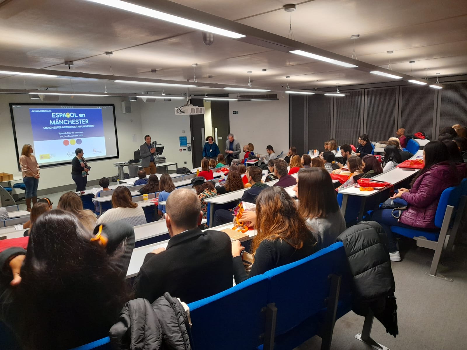 Presentacion de Salamanca  Ciudad del Espanol en la Manchester Metropolitan University
