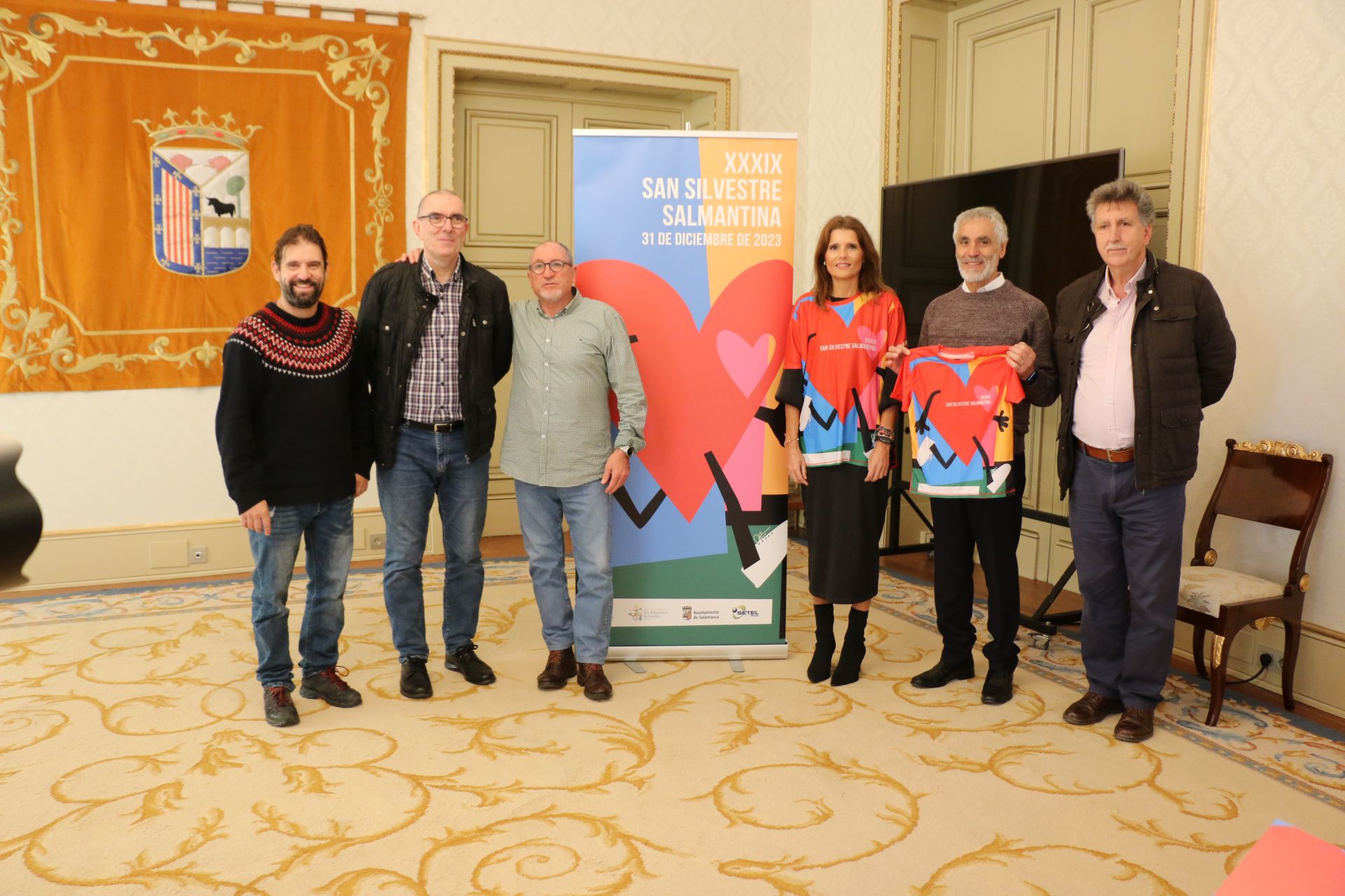 Presentacion de la carrera popular San Silvestre Salmantina 2023